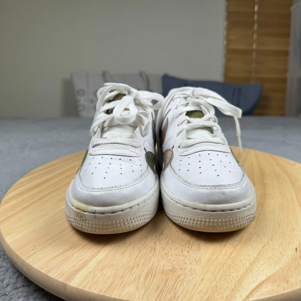 Nike Air Force 1 LV8 Low GS Misplaced Swooshes CZ5890-100‎ 5Y/Women's 6.5
